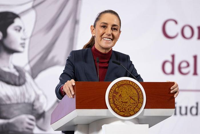 Sheinbaum reitera: “Queda descartada” una intervención militar de EUA en México