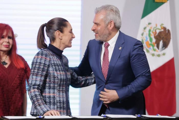 Sheinbaum y Bedolla concretan polo de desarrollo en Michoacán