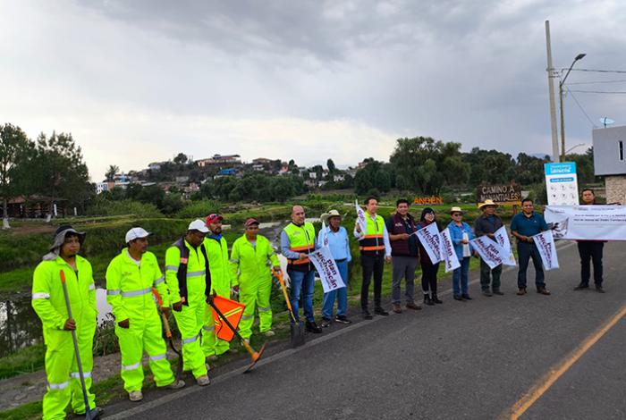 SICT arreglará la entrada a los manantiales de Urandén
