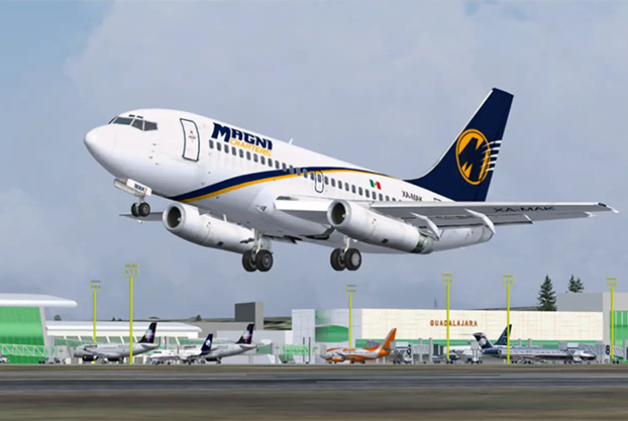 SICT suspende temporalmente a la aerolínea mexicana Magnicharters