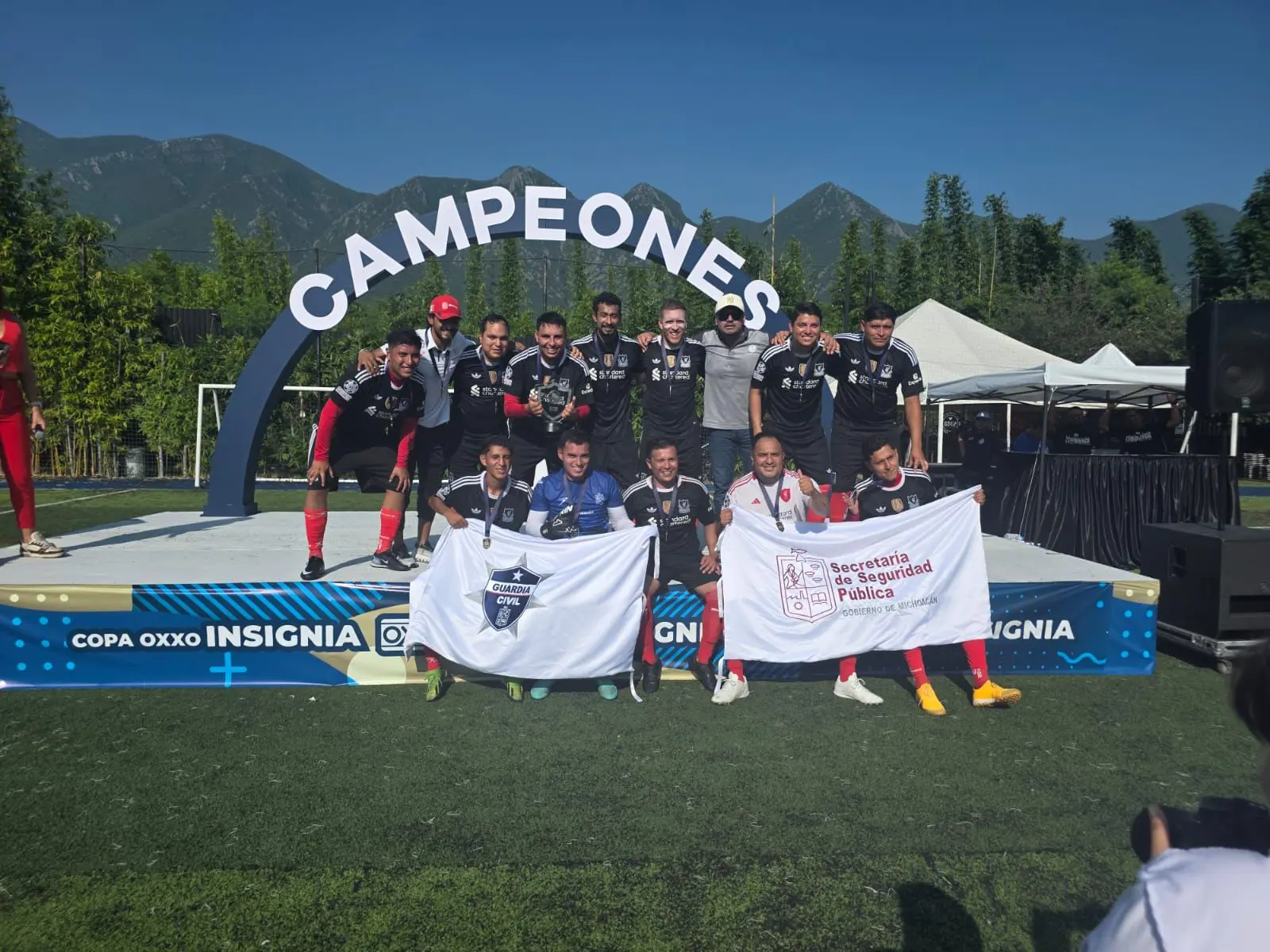 SIE Y FGE Michoacán ganan torneo nacional de fútbol
