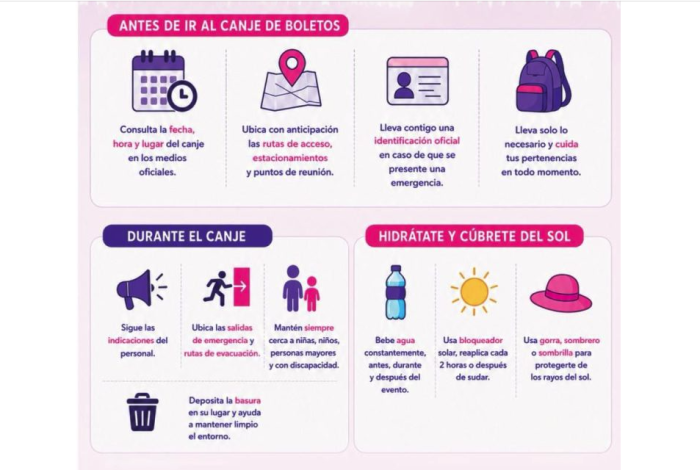 Sigue estas recomendaciones si vas a canjear boletos para el concierto de El Buki