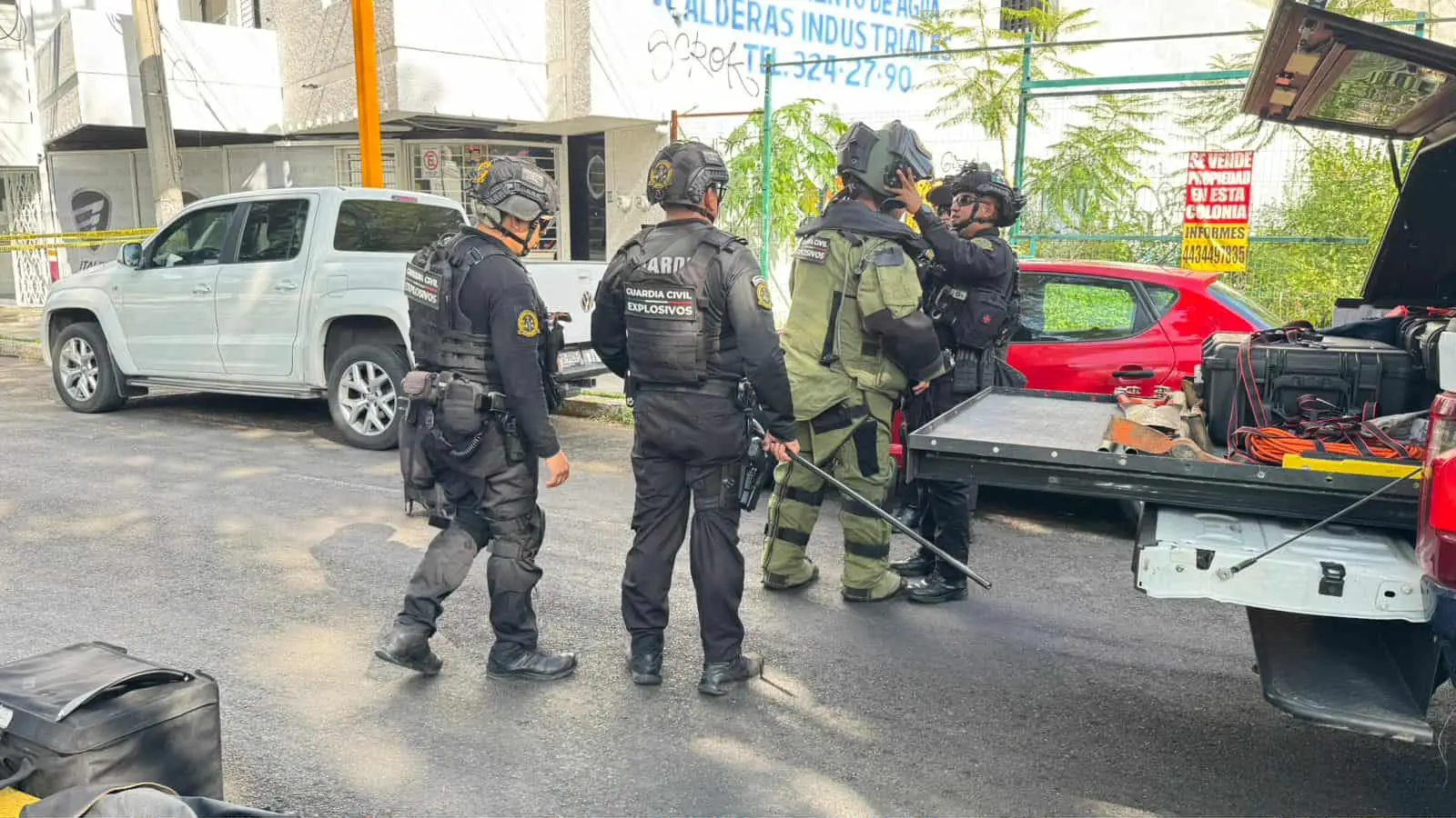 Sin riesgos a la población, SSP asegura artefacto explosivo en Morelia