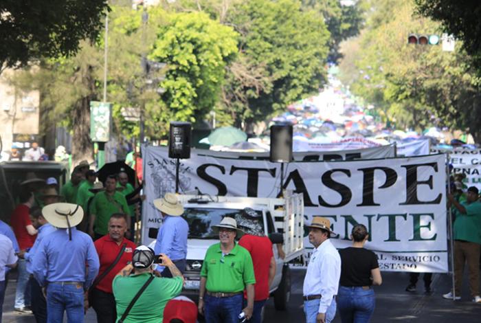 Sindicatos en Michoacán alistan mega marcha este 1 de mayo en Morelia