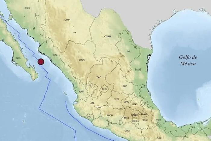 Sismo se registra en Sinaloa con magnitud 6.1, con epicentro cerca de Guasave