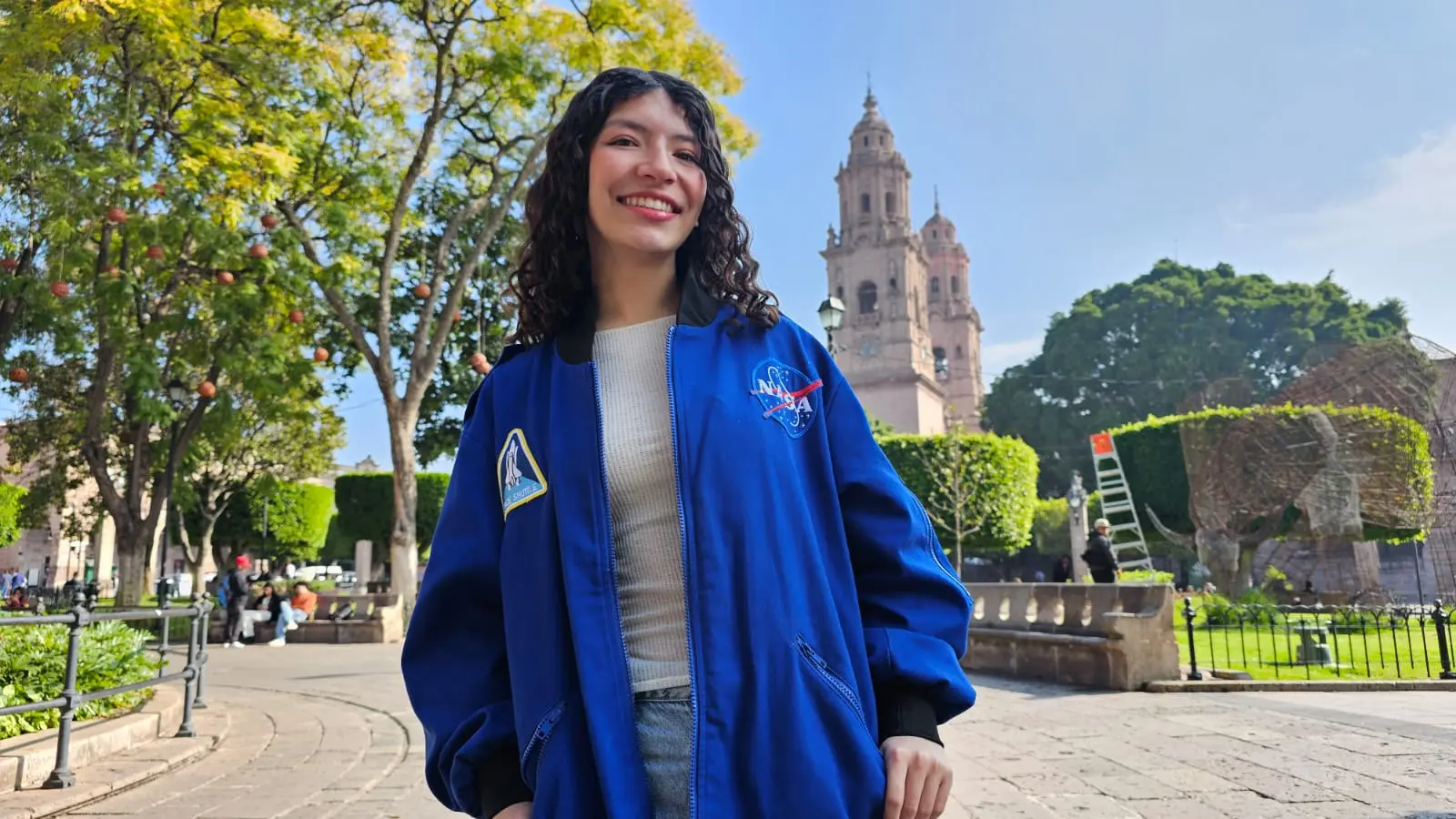 Sofía García Chávez, persiguió su sueño y logró representar a Morelia en la NASA