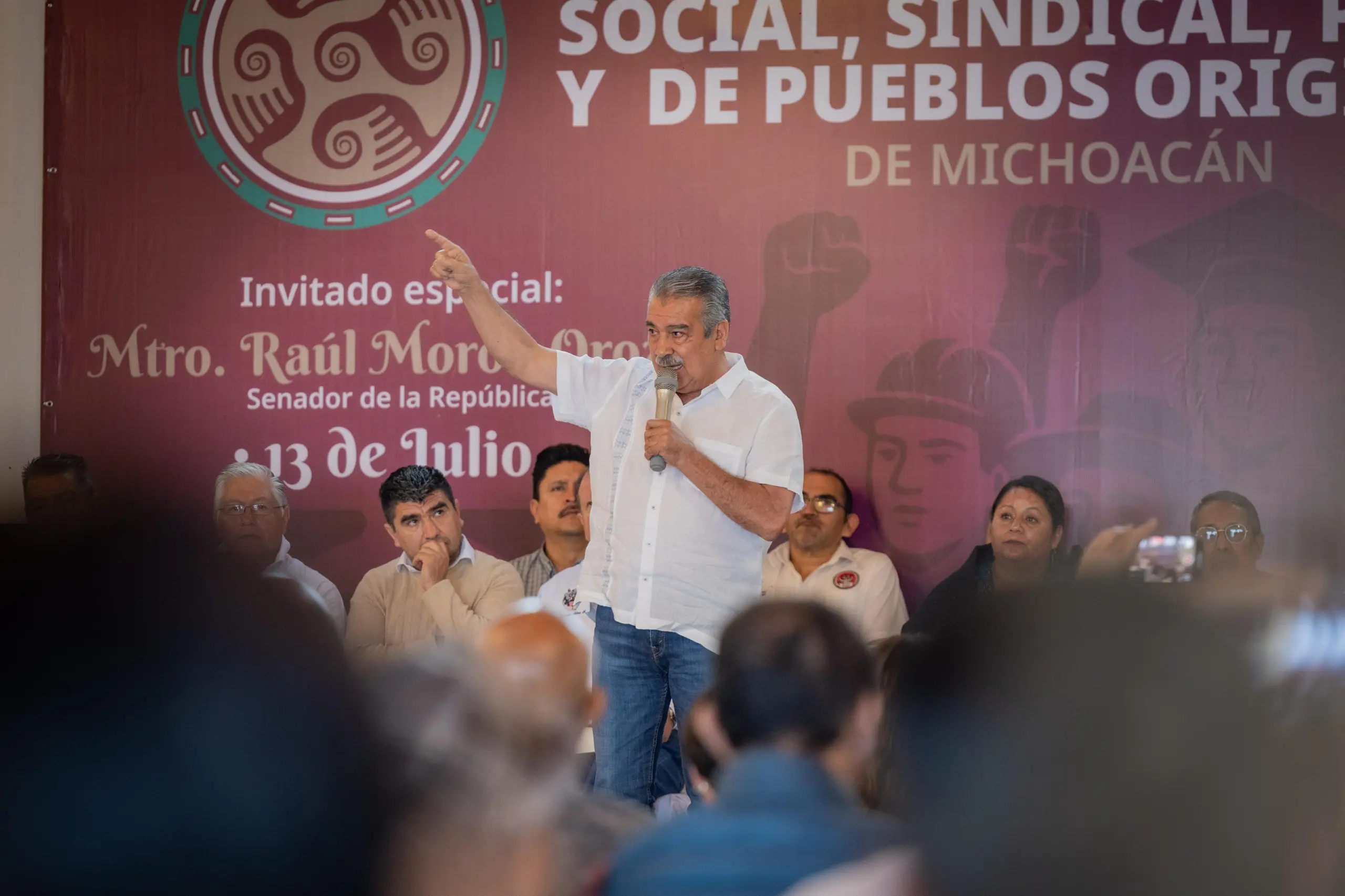 Soy producto del movimiento social; unidos consolidaremos la transformación: Morón