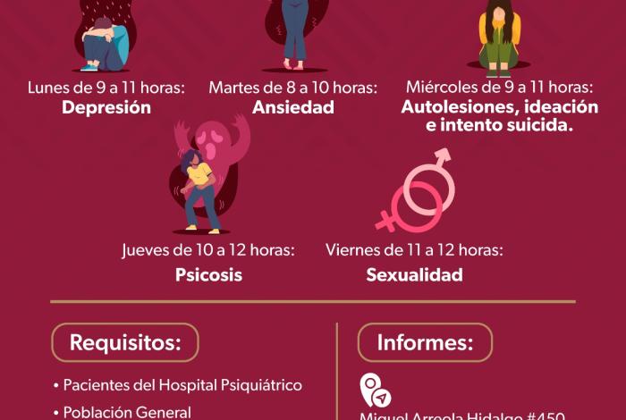 SSM abre grupos de apoyo gratuitos para el manejo de ansiedad y depresión