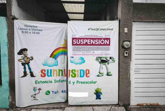 SSM suspende estancia infantil en Morelia por incumplir normas sanitarias