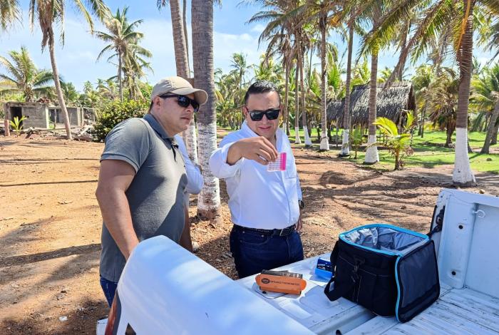SSM verifica calidad de las playas en la Costa Michoacana