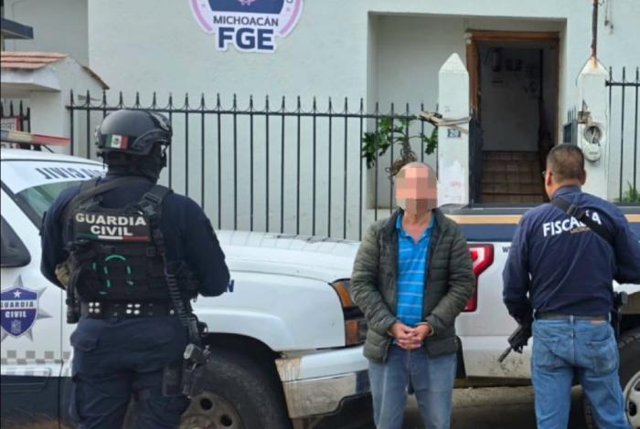 SSP apoya a FGE en detención de hombre por abuso sexual de dos menores