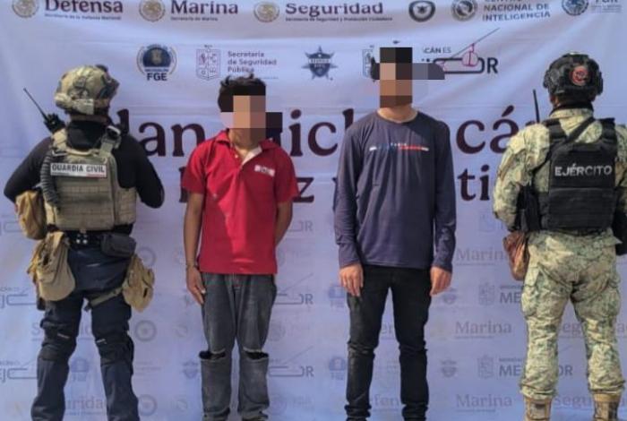 SSP asegura a 5 personas, armas, droga y vehículos en Buenavista