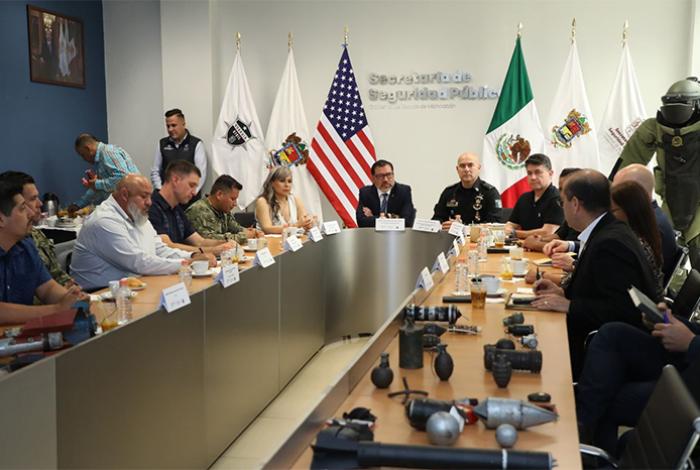 SSP estrecha lazos con agencias de EU para combatir artefactos explosivos improvisados