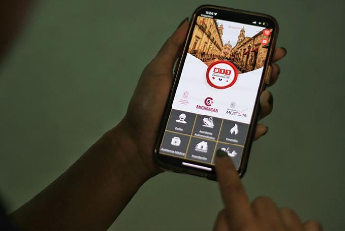 SSP presenta la app 911 Michoacán, la forma más sencilla de pedir ayuda en una emergencia