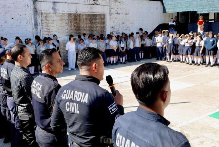 SSP promueve entornos escolares más seguros con estrategia de prevención del delito