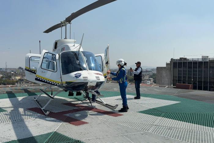 SSP traslada órgano con fines de trasplante a la CDMX