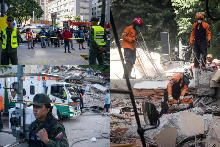 Suben a 188 los muertos en Venezuela y a más de mil 500 heridos tras los dos fuertes terremotos