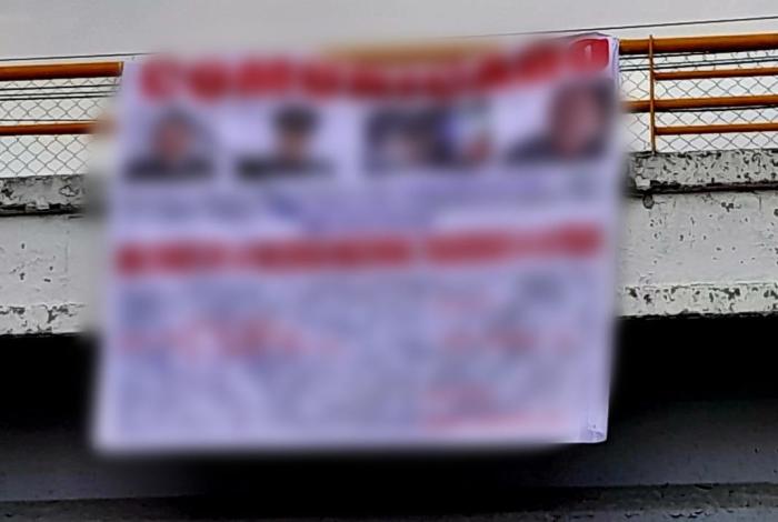 Sujetos desconocidos colocan narcomantas en distintos puntos de Morelia y Tarímbaro