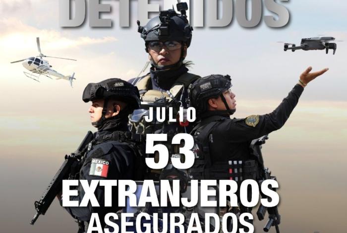 Suman 53 extranjeros detenidos en Michoacán: SSP