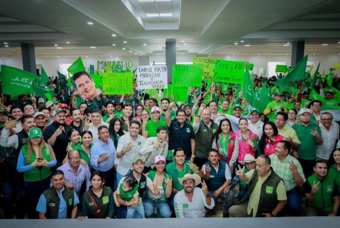 Supera PVEM las 100 mil afiliaciones en Michoacán
