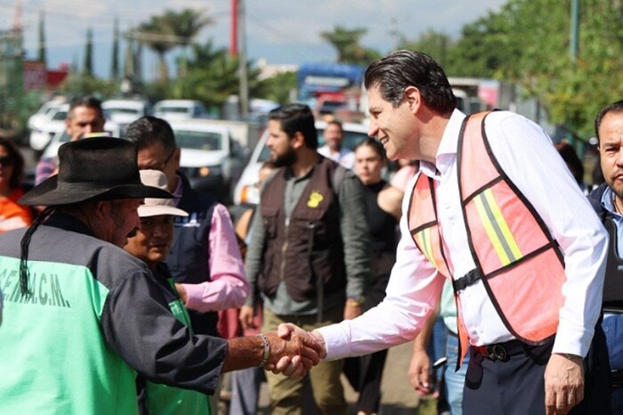 Supervisa Alfonso Martínez limpieza preventiva, dragado y bacheo al Poniente de Morelia