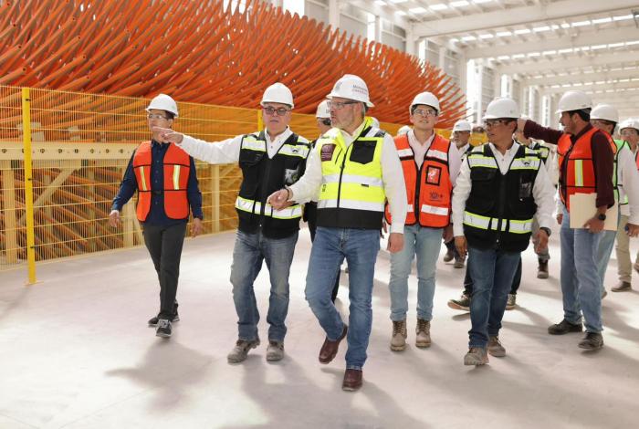 Supervisa Bedolla construcción de planta Arauco