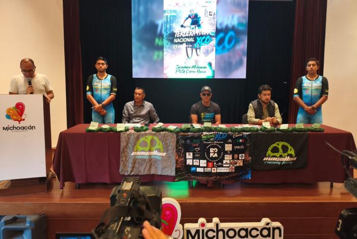 Tacámbaro será sede de la tercera fecha nacional de ciclismo de montaña