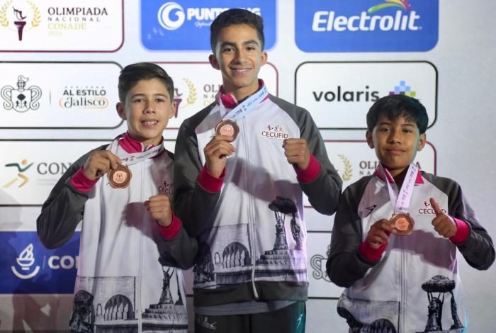 Taekwondo suma 4 medallas para Michoacán en Olimpiada Nacional: Cecufid
