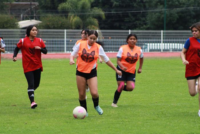 Talento y alto nivel de competencia se mostró en las visorias del equipo femenil de TDP de la UMSNH