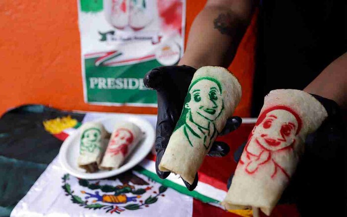 Taqueras crean el ‘Taco Sheinbaum’ en honor a la próxima presidenta de México