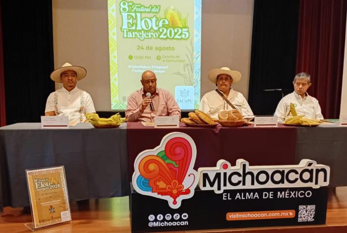 Tarejero anuncia su octava edición del Festival del Elote: Sectur