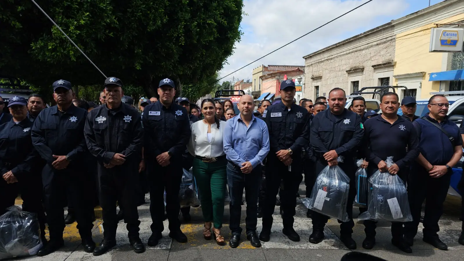Tarímbaro fortalece su seguridad municipal con la entrega de seis patrullas nuevas