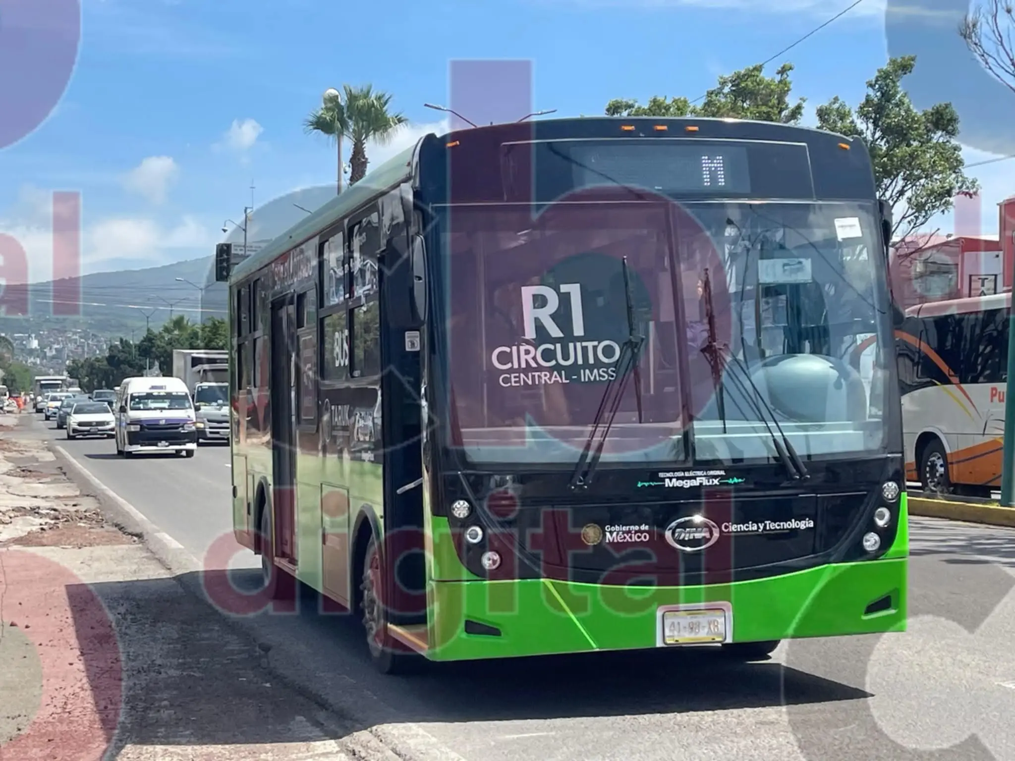 Taruk, el autobús eléctrico que impresionó a los morelianos
