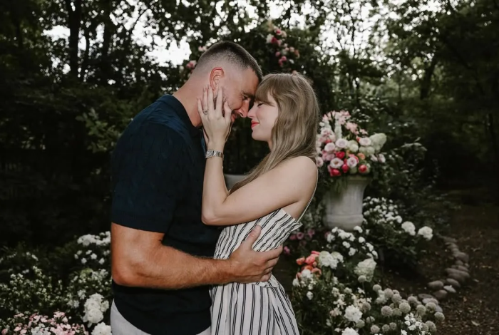 Taylor Swift y Travis Kelce colapsan redes sociales con anuncio de su compromiso