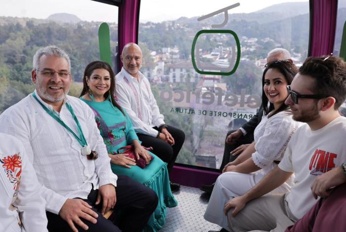 Teleférico de Uruapan ya es parte de la vida diaria de miles de familias