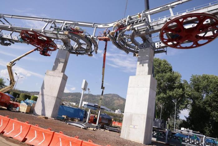 Teleférico en Uruapan, entrará en breve a fase de pruebas