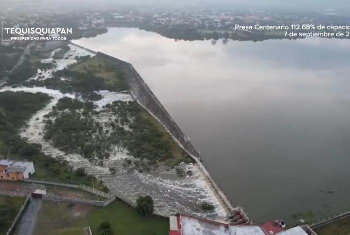 Tequisquiapan bajo alerta por riesgo de desbordamiento