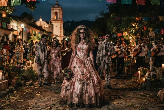 Tiempo de vals: Todos invitados a los 15 años del Zombie Walk Morelia