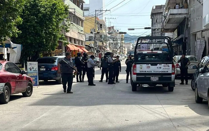 Tiroteo en el centro de Acapulco justo antes del Simulacro Nacional de Sismo 2024