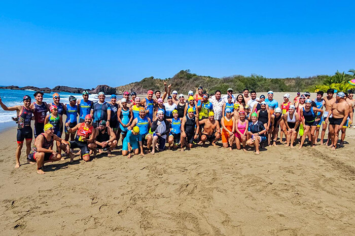 Todo un éxito, el Primer Triatlón Estatal Selectivo, en Lázaro Cárdenas