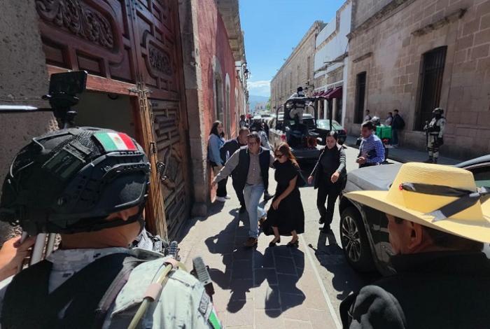 Toma protesta Grecia Itzel Quiroz García como presidenta municipal de Uruapan