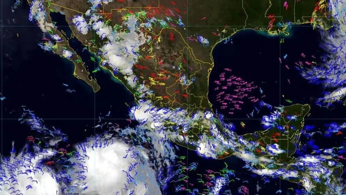 Tormenta tropical “Fabio” provocará fuertes lluvias en México este martes