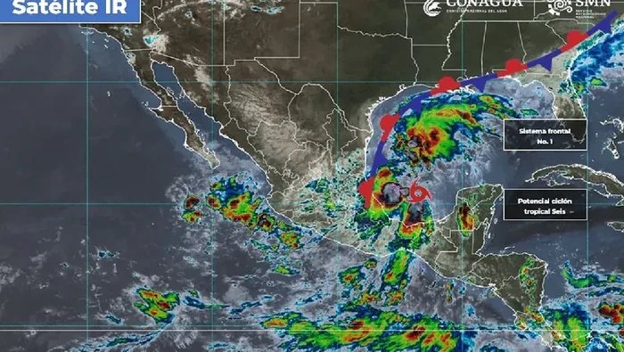 Tormenta tropical “Francine” afectará costas de México