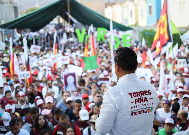 Torres Piña arrasa en Villas del Pedregal: más de ocho mil almas lo respaldan