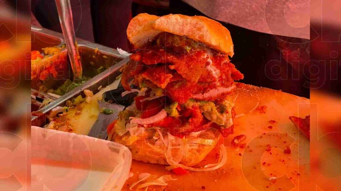 Tortas gigantes de milanesa; más de un kilo dé sabor en Morelia