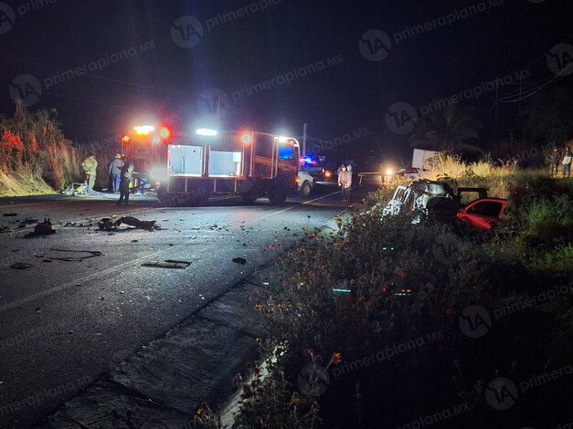 Tragedia en carretera de Tocumbo, mueren al menos seis