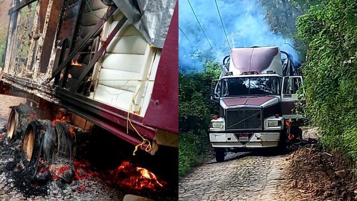 Tragedia en Cutzato: conductor de camión aguacatero muere electrocutado