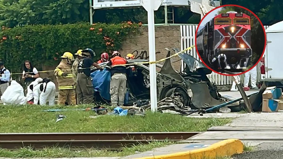 Tragedia en Irapuato: Accidente ferroviario deja seis muertos y dos lesionados