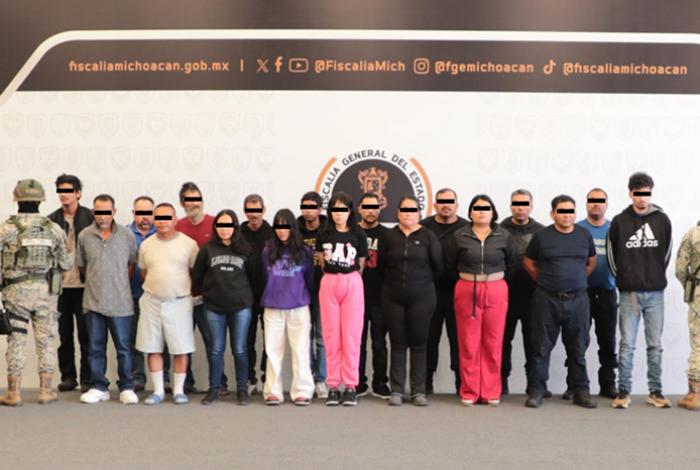 Tras captura de ‘El Señor de la T’, detienen director de policía de Angamacutiro, 4 agentes y 13 personas