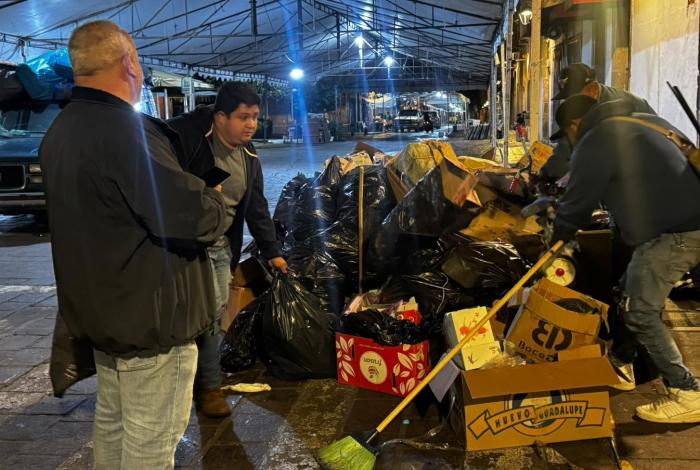 Tras El Grito y el desfile, SLyT retiró de Morelia más de 70 toneladas de basura